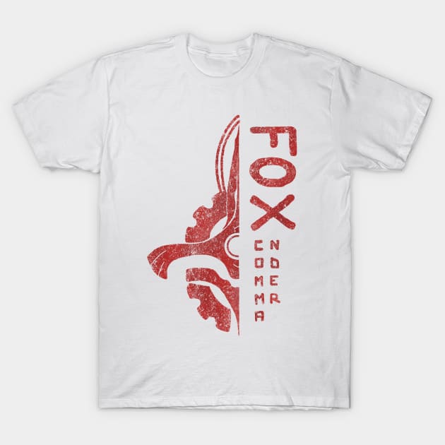 Commander Fox T-Shirt by silverxsakura